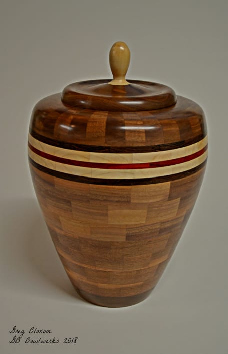 Hand turned wooden bowls